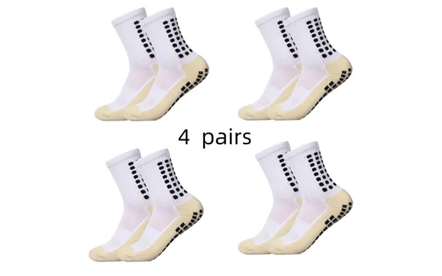 Men's Soc 4 Soccer Pairs Non-slip Of Grip Pad Football