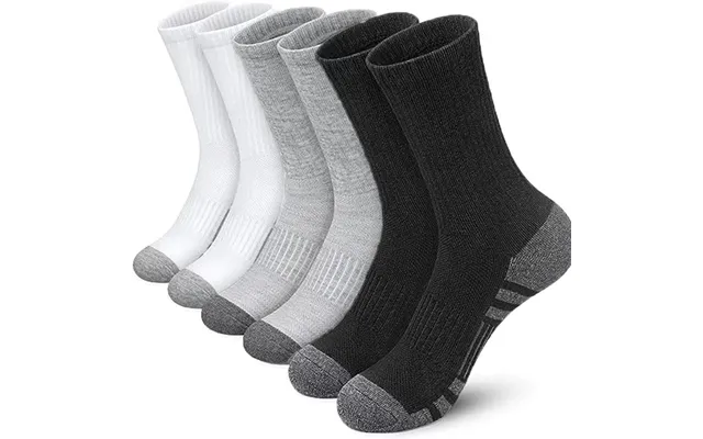 Men's Solid Color Sports Socks Large Size Foreign Trade Basketball Mid Tube Socks Cotton Breathable Autumn And Winter Bl