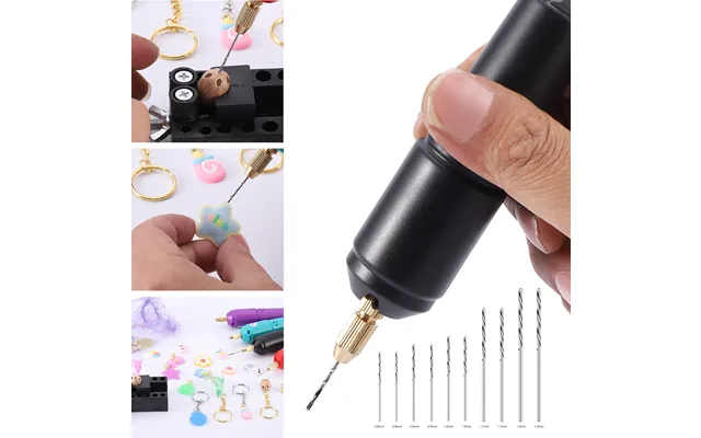 Mini Electric Drill 5v 2a Low-power Precision Tool For Pearl Drilling - Jewelry Making & Diy Crafting Usb-powered