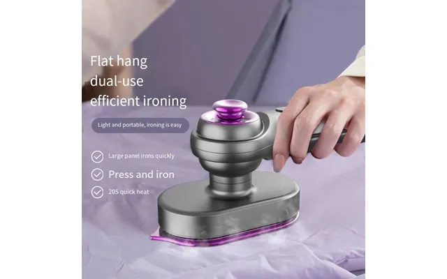 Mini Electric Iron Hand-held Ironing Machine Portable Household Hand-held Ironing Machine Wet And Dry Portable Electric 