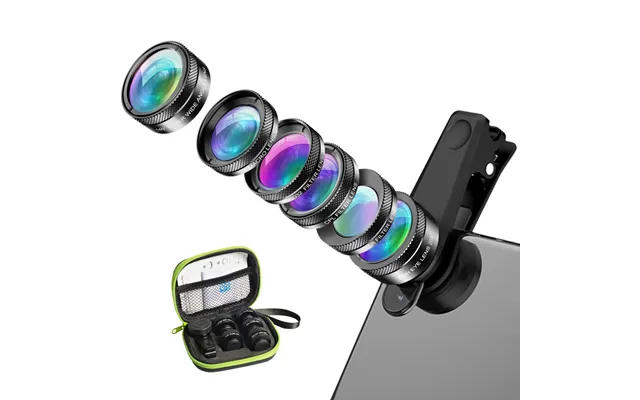 Mobile Phone Accessories Fisheye Wide Angle Macro Telephoto Polarized Starlight Six In One Set Universal External Mobile