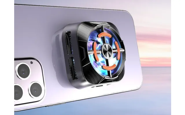 Mobile Phone Cooler Magnetic Semiconductor Cooling Fan For Gaming Compatible With And Android