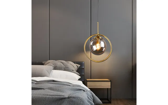 Modern Lights Bedroom Pendant Indoor Home Decor Lustre Led Glass Lamphade Kitchen Hanging Lamp Dining Room Lighting