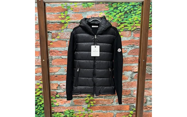 Moncler Maglia Trikot-strick-bademantel Aus Hochdichter - Winddichter