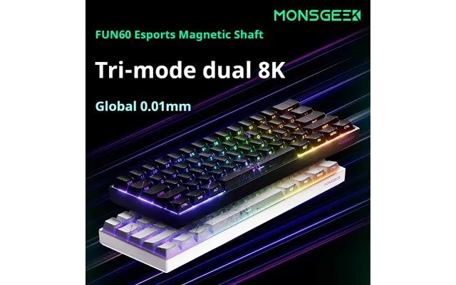 Monsgeek Fun60 Mechanical Magnetic Switch 60% Gaming Keyboards Rapid Trigger 0