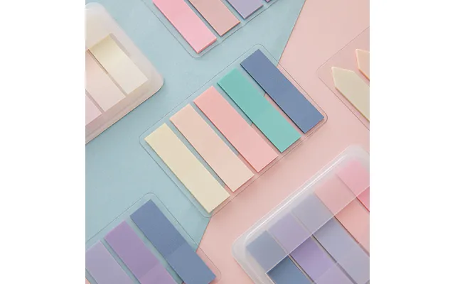 Morandi Color Sticky Notes Ins Style Color Index Stickers Office Student Sticky Notes Stickers