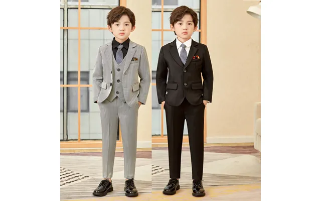Mother & Kids Children's Clothing Children's Suit Dress Set One Piece For Boys To Perform Hosting Performances