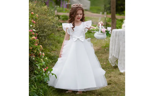 Mother & Kids Girls Dress Skirt Middle And Large Children Performance Flower Girl Wedding Dress Long Skirt Girl Princess