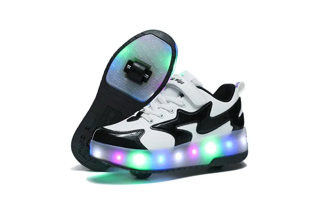 Mother & Kids Student Running Shoes Four-wheel Children's Roller Skates Men And Women Detachable Wheel Shoes Skateboard 