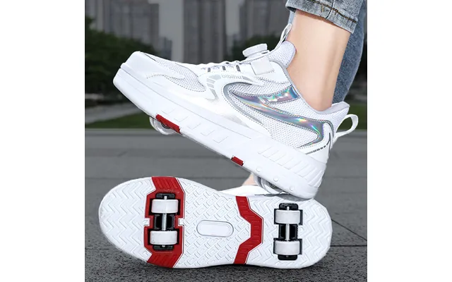 Mother&kids Four-wheeled Roller Skates Children's Roller Skates Boy Student Roller Skates Invisible Shrinkage Deformatio