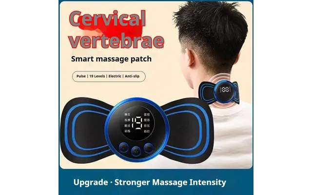 Multi-position Rechargeable Massage Pad For Neck Back Leg Pain Relief - Portable Usb-powered Percussion Therapy Device W