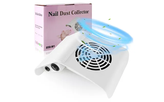 Nail Dust Remover - Powerful Vacuum Cleaner With 2 Dust Collecting Bags