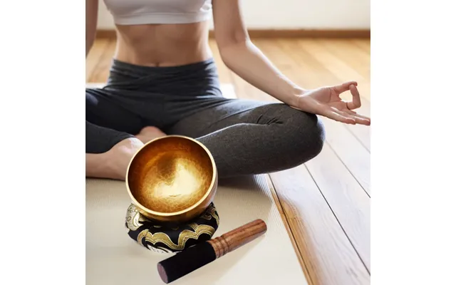 Nepal Singing Bowl Handmade Bowl Hand-hammered Tibetan Singing Bowl Set - Stress Relief, Chakra Balancing & Meditation T
