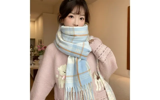 New Autumn Winter Shawl Cashmere Solid Color Scarf For Women - Warm And Thick