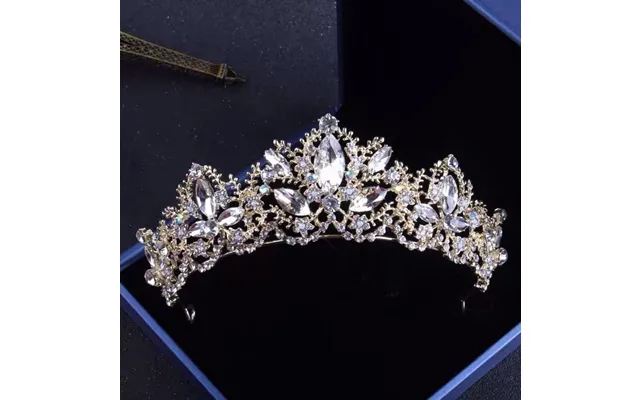 New Bridal Crown Baroque Luxury Diamond Crown Bridal Tiara Hair Accessories Wedding Dress Crown Accessories