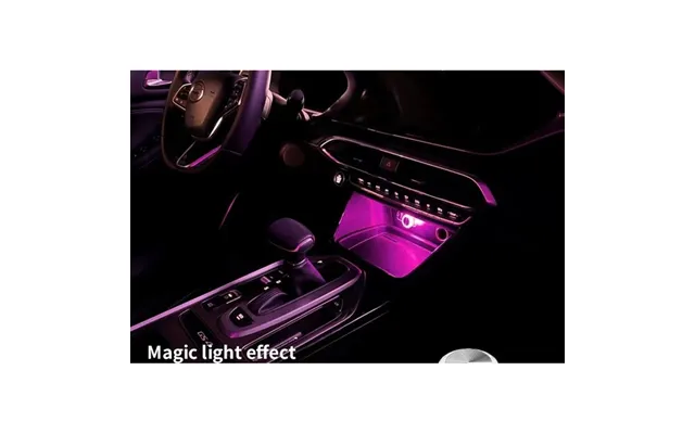 New Car Mounted Led Decorative Usb Home Ambient Rainbow Modified Universal Light