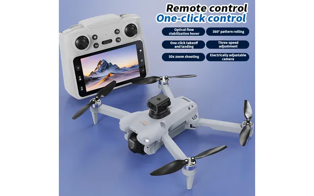 New Cross-border Product I7 Pro Drone 4k High-definition Photography With Screen Remote Control Brushless Quadcopter