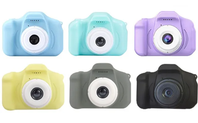New Kids Cameras Sports Digital Cartoon Toy Mini Small Dslr Children's Camera