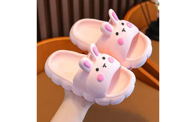 New Little Rabbit Children's Summer Cartoon Soft Sole Comfortable Girl's Slippers For Home Bathroom Men's And Baby Shoes