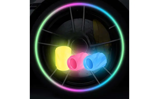 New Luminous Valve Cap For Electric Vehicles - Motorcycles