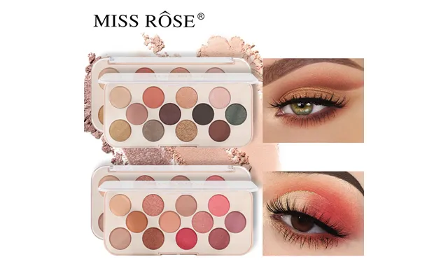 New Multi Color Matte Eyeshadow Palette - Long Lasting And Easy To Color Pearlescent Eyeshadow Blush Palette