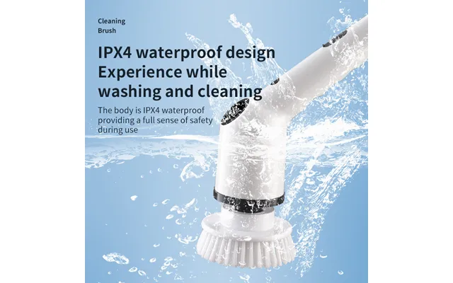New Multifunctional Handheld Wireless Lcd Digital Display Cleaning Brush - Nine In One Electric Mop