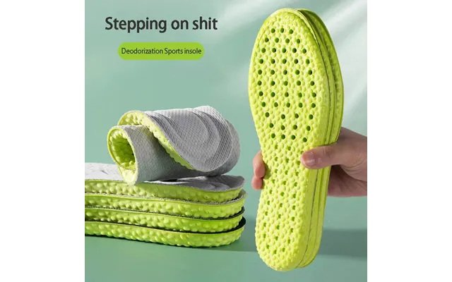 New Orthopedic Insoles Deodorization Memory Foam Sports Running Sockliner Shock Absorption Breathable Mesh Soft Cushion
