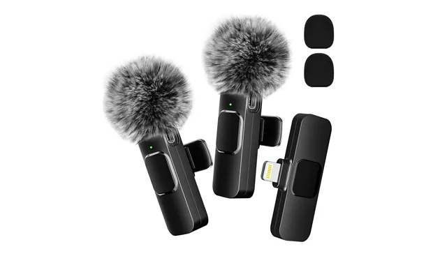 New Wireless Lavalier Audio Video Recording Mini Mic For Iphone Android Laptop Live Gaming Mobile Phone Microphone