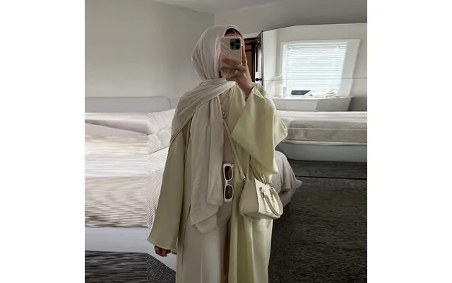 Ng2510292 Abaya Kleidung Muslimische Mode Fledermausärmel Lang Südostasien Grenzüberschreitender Handel