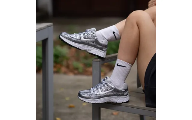 Nike P-6000 Men's And Women's Trainers Silver Gray Io3496-001