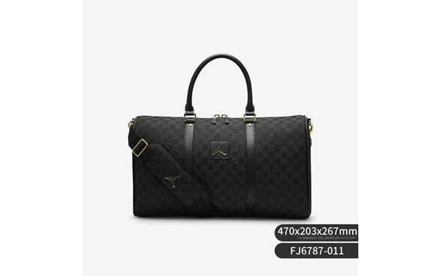 Nikejordan Gepäcktasche Mit Schachbrettmuster Und Blumenmuster - Reisetasche