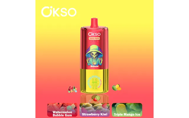 Okso 3-in-1 Vape 70k Dreifacher Geschmack - 70.000 Züge