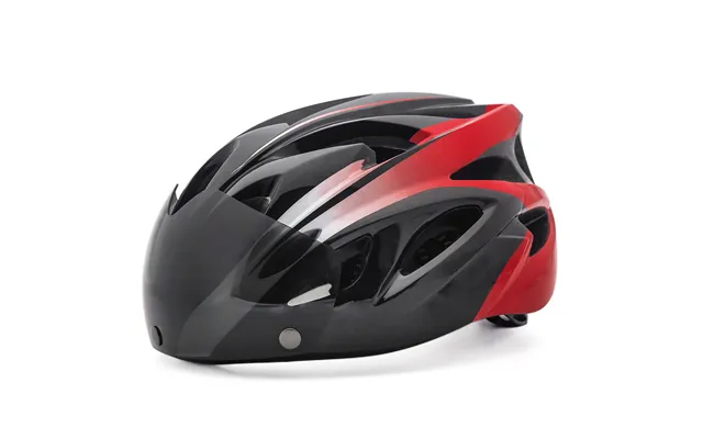 One-piece Bicycle Helmet With Magnetic Goggles Sports Outdoor Riding Helmet With Taillight