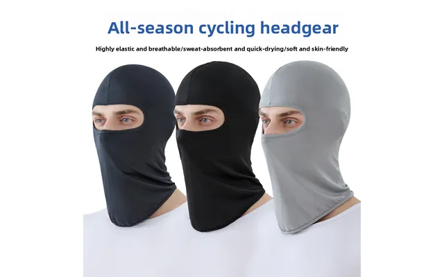 Outdoor Cycling Sun Protection Mask Bicycle Helmet Liner Windproof Sports Headscarf Head Cover Dustproof Hat For Men And
