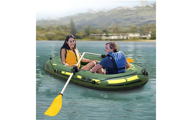 Outdoor Kayak Multi Person Inflatable Boat 2 Person Speedboat Thick Wear Resistant Bottom Fishing Boat Portable Pvc Kaya