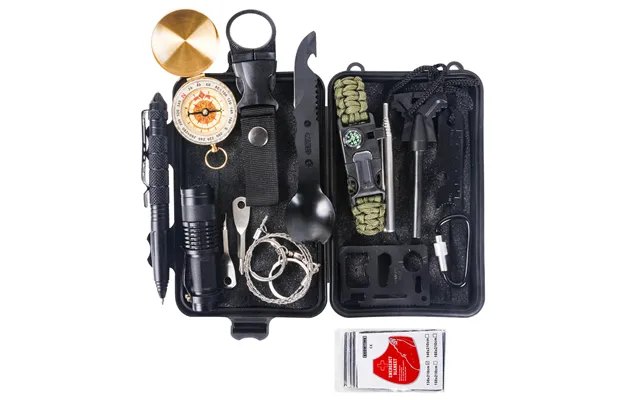 Outdoor Survival Kit Survival Kit Multifunctional Wilderness First Aid Kit Sos Emergency Supplies Adventure Gear