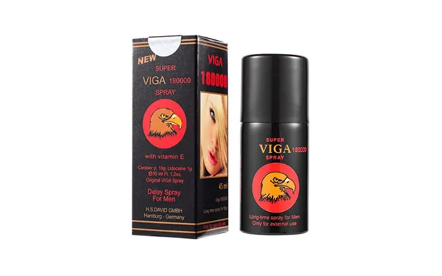 Overseas Genuine Super Viga 180000 Delay Male Long-lasting Time Control Spray