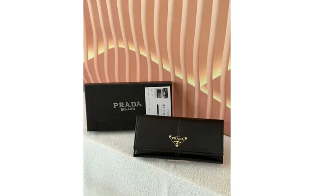 P-rad-a Triangle Logo Geldbörse Mit Langer Klappe - Mehreren Kartenfächern