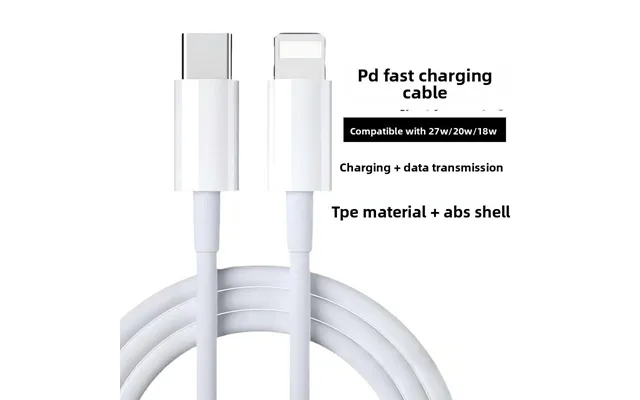 Pd Fast Charging Type C To Lightning Cable - 20w Iphone Charger Cord Supports 27w 18w