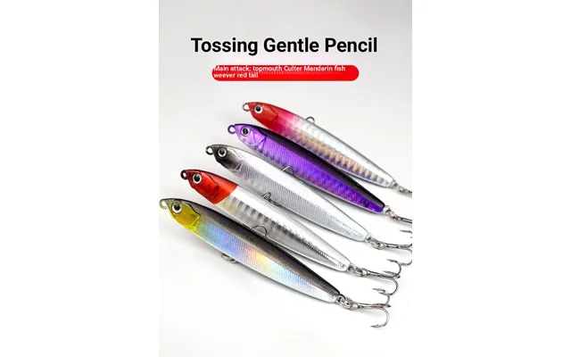 Pencil Lure Casting Set - Sinking, Slow-sinking, Trembling, Pencil Jig Lure