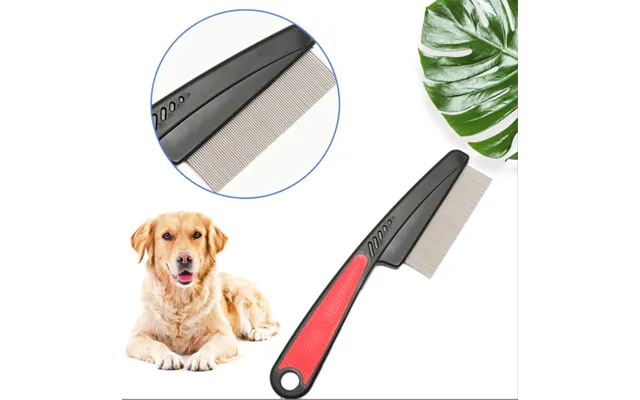 Pet Flea Comb Cat Cleaning And Beauty Removing Floating Hair - Dense Toothed Comb For Dogs Removing Fleas And Lice