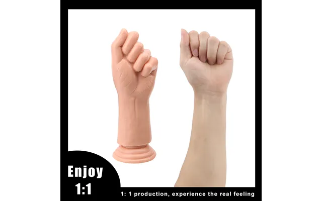 Plug Huge Butt Dildo Masturbate Suction Big Hand Anal Stuffed G- Silicone Anal Plug Large Fist Erotic