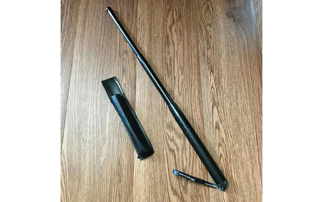 Pocket Size Telescopic Self Defense Baton - 41cm Extended Hardened Steel Stick With Window Breaker For Personal Safety &