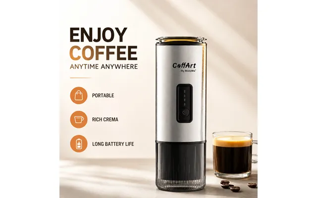 Portable Coffee Machine Hot And Cold Espresso Capsules Coffee Powder 3-in-1 Car Office Camping