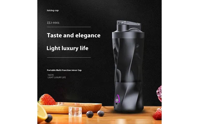 Portable Electric Juicer Cup - Usb Rechargeable Blender For Smoothies & Juices, Multi-functional Travel Cup With Leak-pr