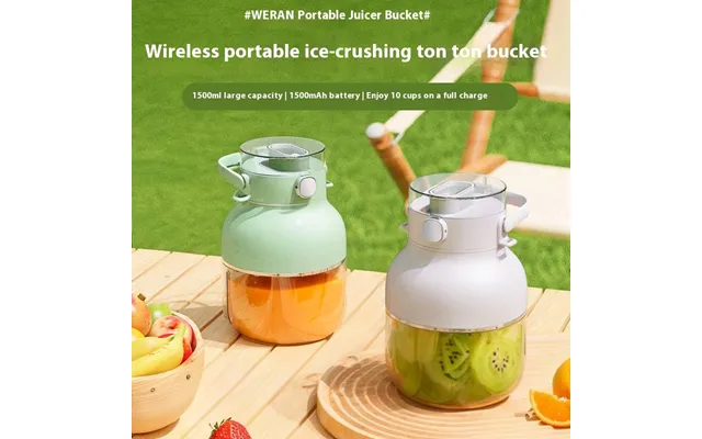 Portable Juicer Cup - Wireless Electric Blender For Fruits & Smoothies, Compact Juice Extractor With Travel-friendly Des