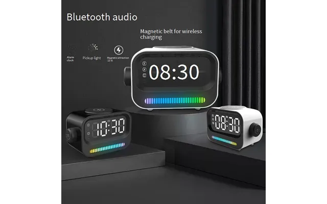 Portable Speakers Ai Audio Intelligent Voice Wireless Announcer Internet Celebrity With Screen Timer Alarm Clock Mini Pl