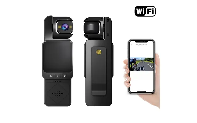 Portable Wifi Action Camera With Recording 1080p Hd Video - Night Vision