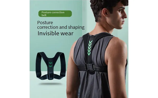 Posture Corrector For Men & Women - Breathable Back Support Belt With Adjustable Straps, Lightweight & Comfortable For D
