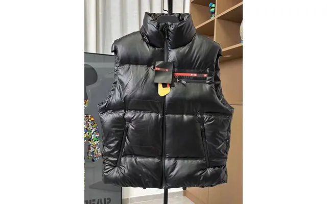 Prada Herren-steppweste - Glänzend